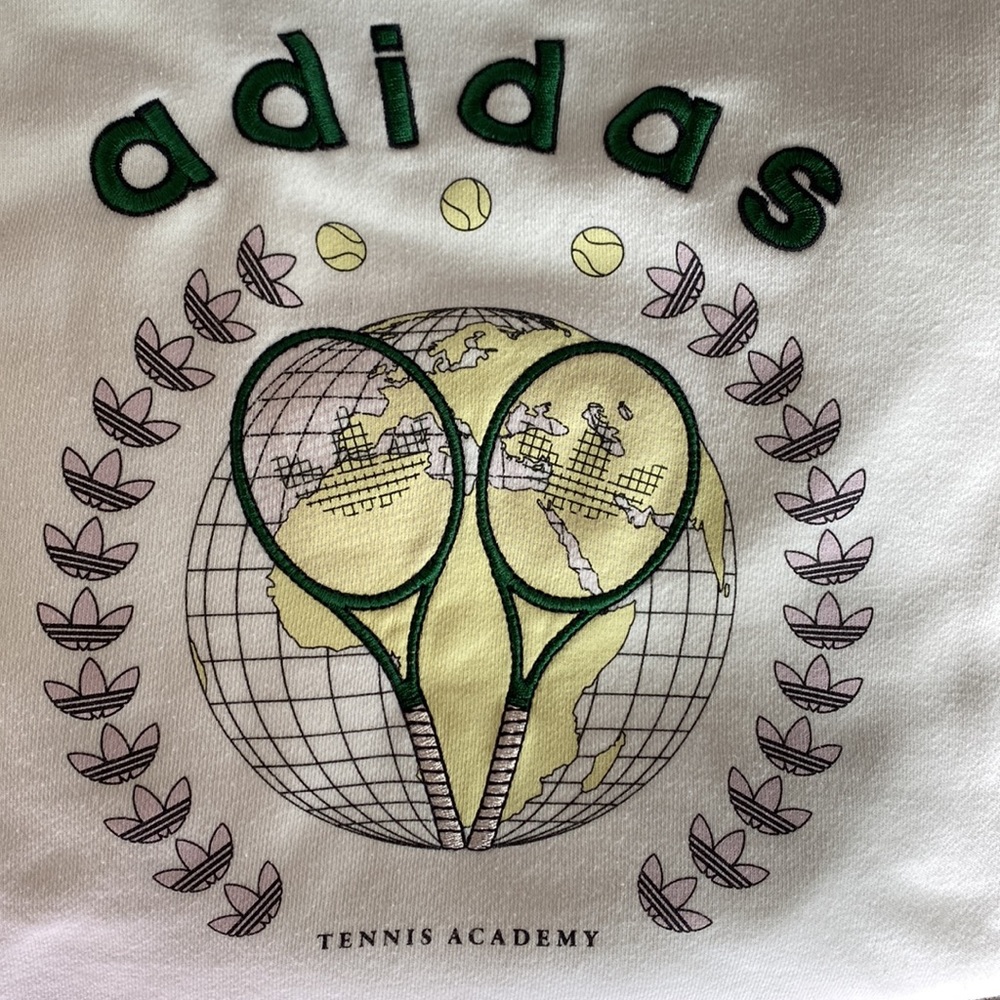 Adidas Oversized Tennis Crewneck